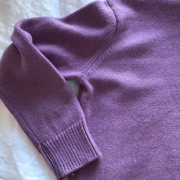 Vince Purple Cashmere Medium Weight Boxy Sweater S - Picture 6 of 10